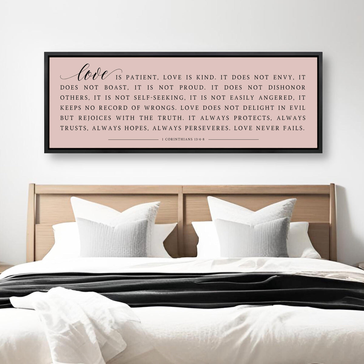 Love Never Fails Sign