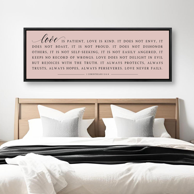 Love Never Fails Sign