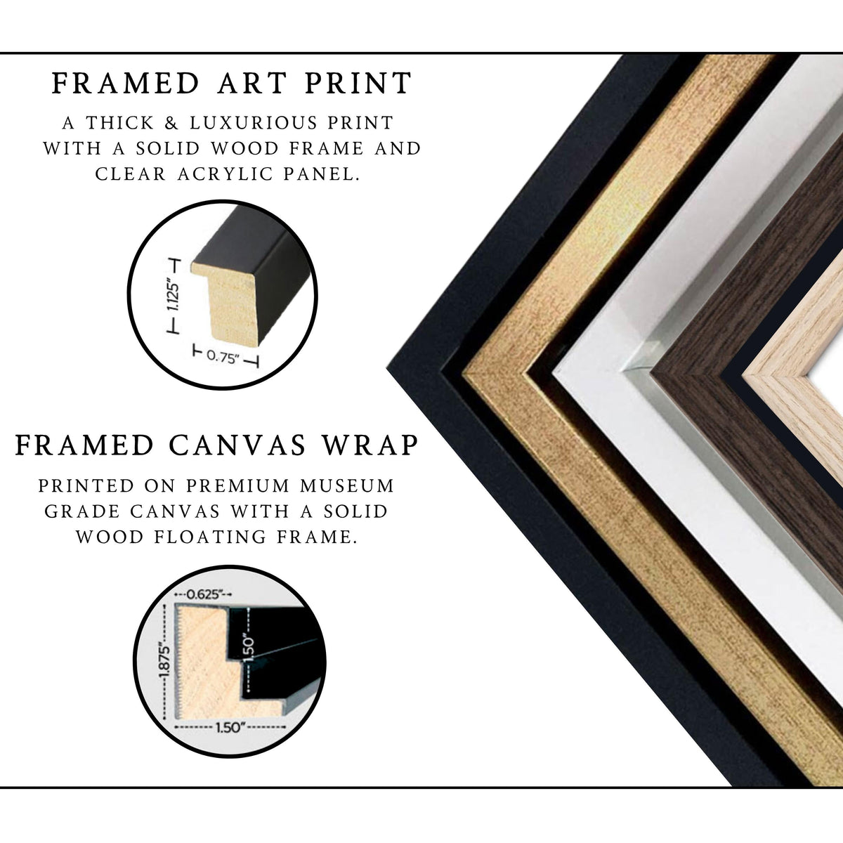 a picture frame with a picture hanging on the wall