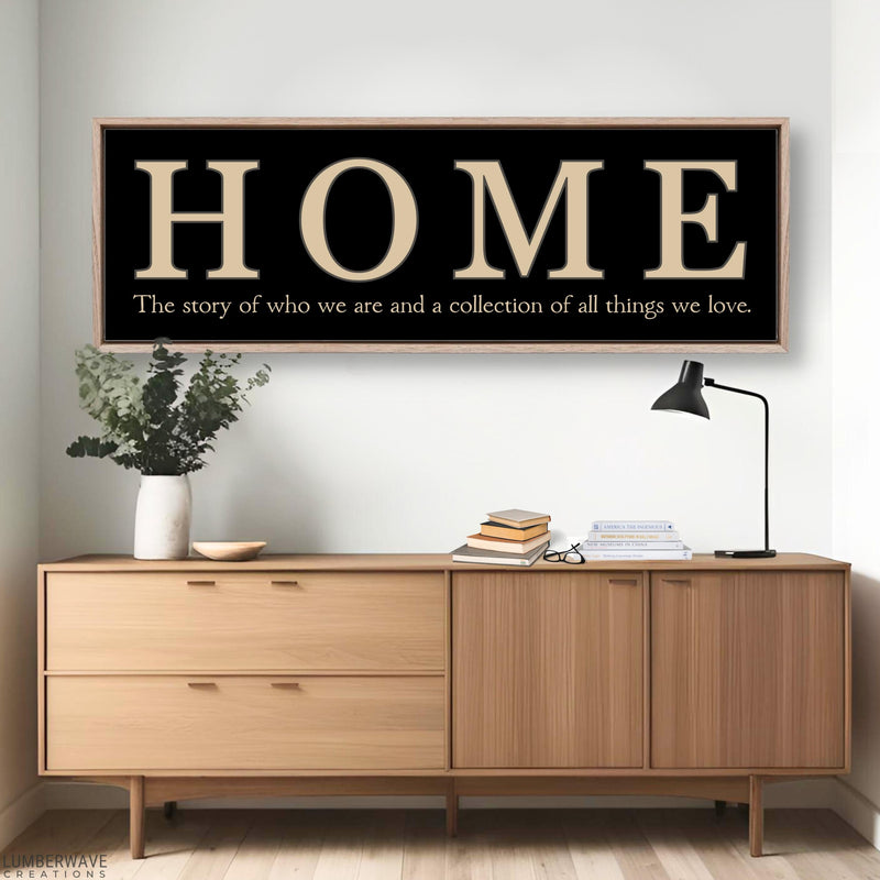Family Home Sign