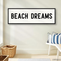 Beach Dreams Sign