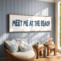 Beach Wall Decor | Nautical Wall Sign & Coastal Entryway Art for Beach House - Lumberwave Creations