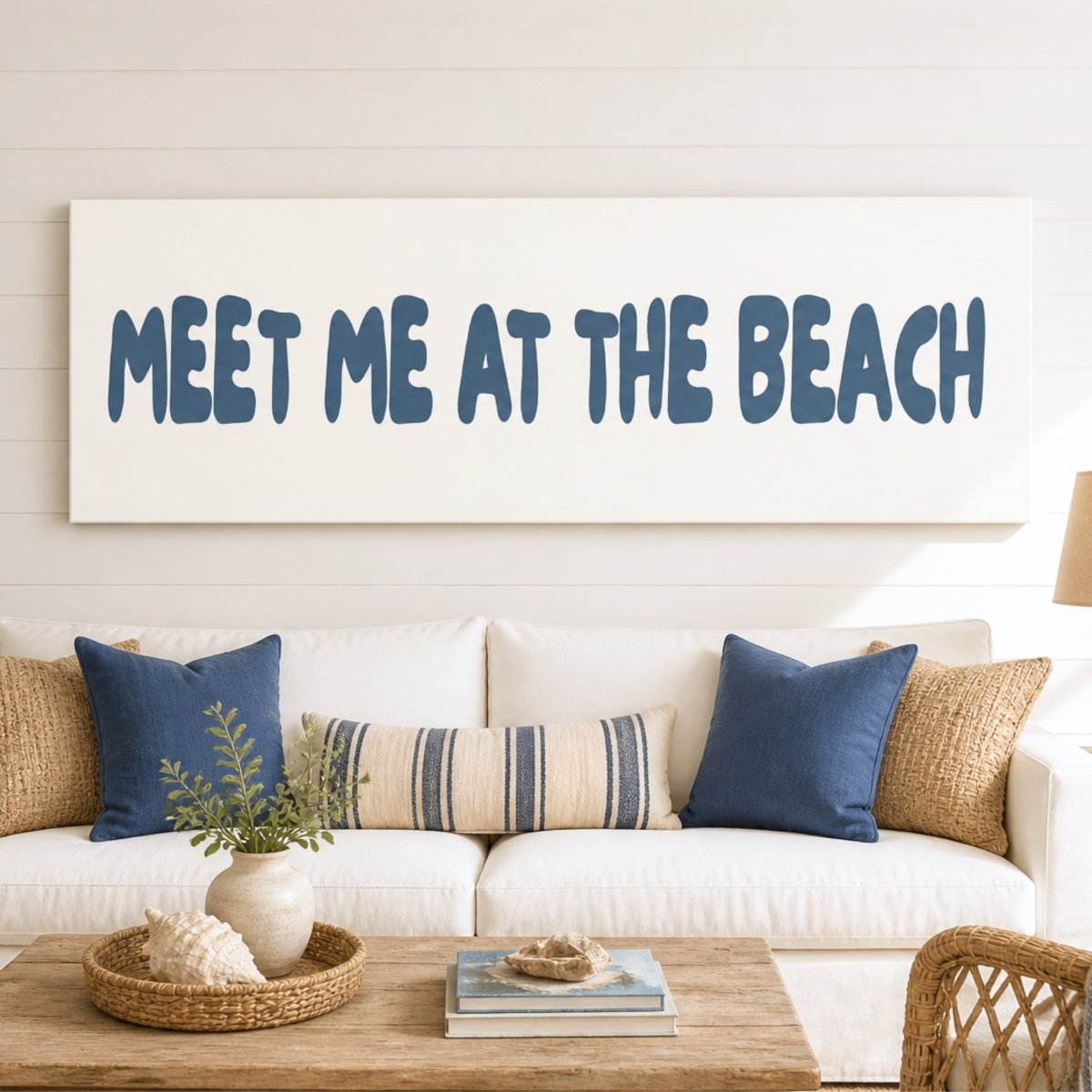 Beach Wall Decor | Nautical Wall Sign & Coastal Entryway Art for Beach House - Lumberwave Creations