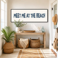 Beach Wall Decor | Nautical Wall Sign & Coastal Entryway Art for Beach House - Lumberwave Creations