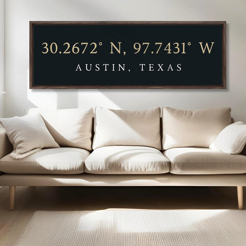 Latitude Longitude Sign
