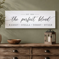 Blended Family Sign | Personalized Entryway Signs, Adoption Wall Decor & Combined Family Art - Lumberwave Creations