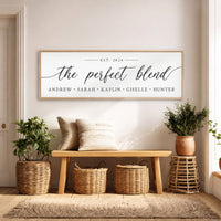 Blended Family Sign | Personalized Entryway Signs, Adoption Wall Decor & Combined Family Art - Lumberwave Creations