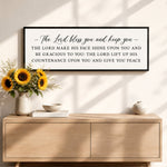 Blessing Wall Art – Scripture Wall Decor | Bible Verse Sign For Home - Lumberwave Creations
