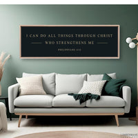 I Can Do All Things Through Christ Who Strengthens Me Sign
