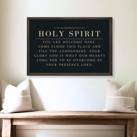 Holy Spirit You Are Welcome Here Sign