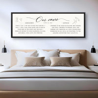 Wedding Vows Sign