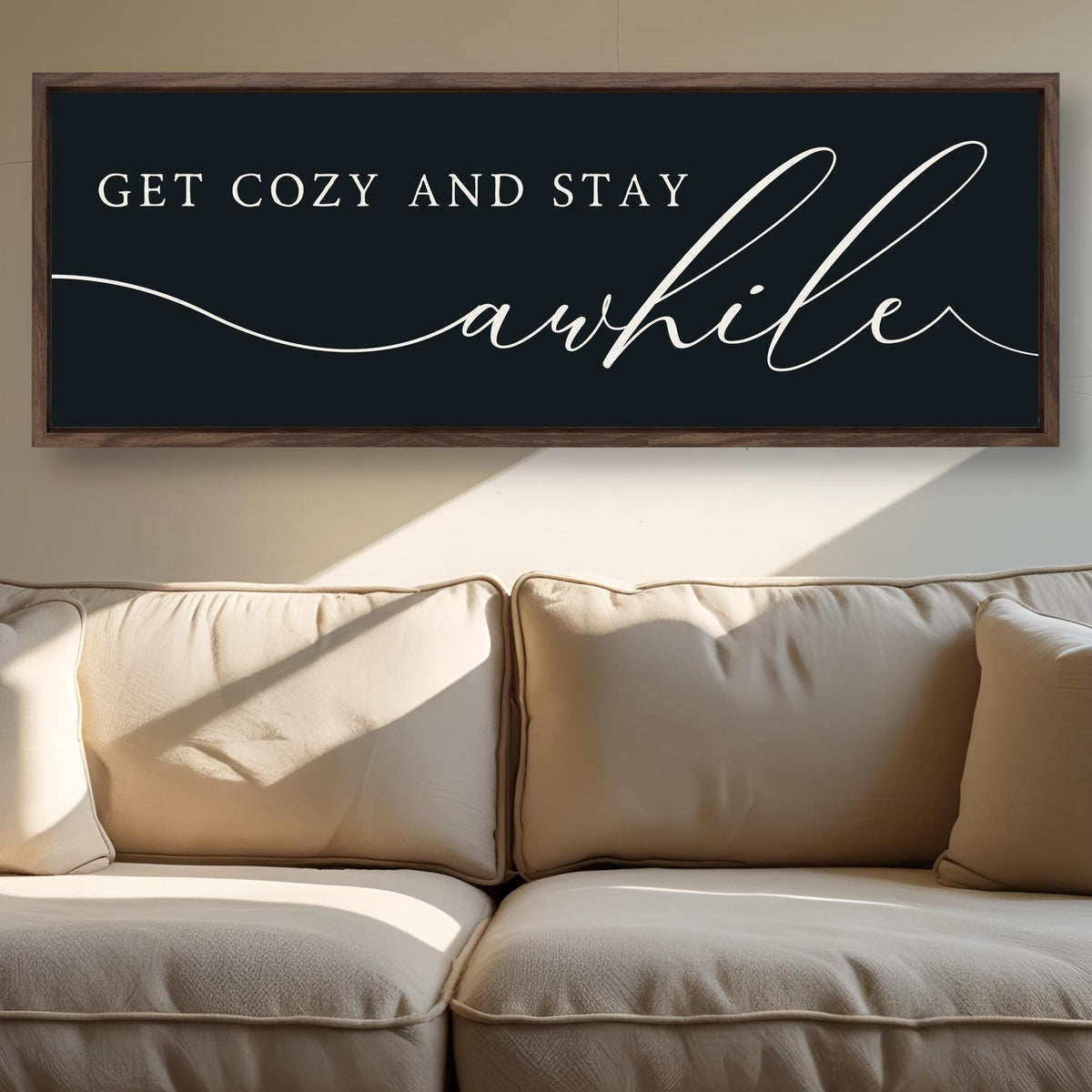 Family Room Wall Decor - Cozy Home Decor | Gather Signs & Living Room Signs