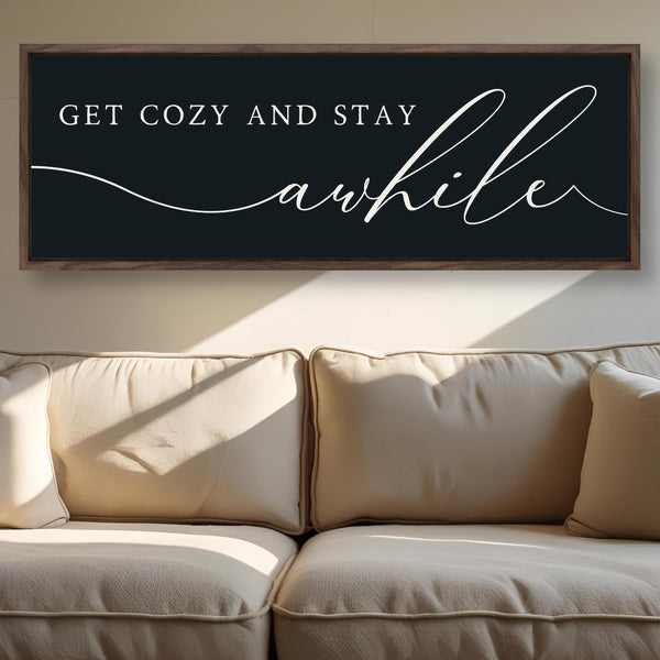Family Room Wall Decor - Cozy Home Decor | Gather Signs & Living Room Signs