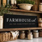 Farmhouse-ish Sign | Funny Farmhouse Print Canvas - Lumberwave Creations