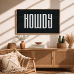 Howdy | Western Wall Art - Lumberwave Creations