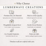 Italian Kitchen Wall Decor – Mangia Kitchen Print | Let's Eat Wall Art Sign - Lumberwave Creations