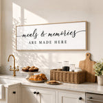 Meals And Memories Are Made Here - Lumberwave Creations