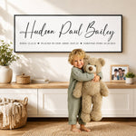 Personalized Adoption Date Sign - Lumberwave Creations